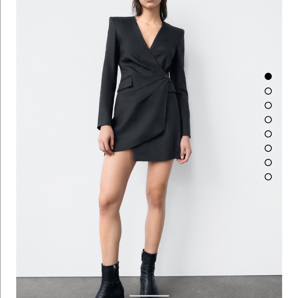 Drapped Jacket dress